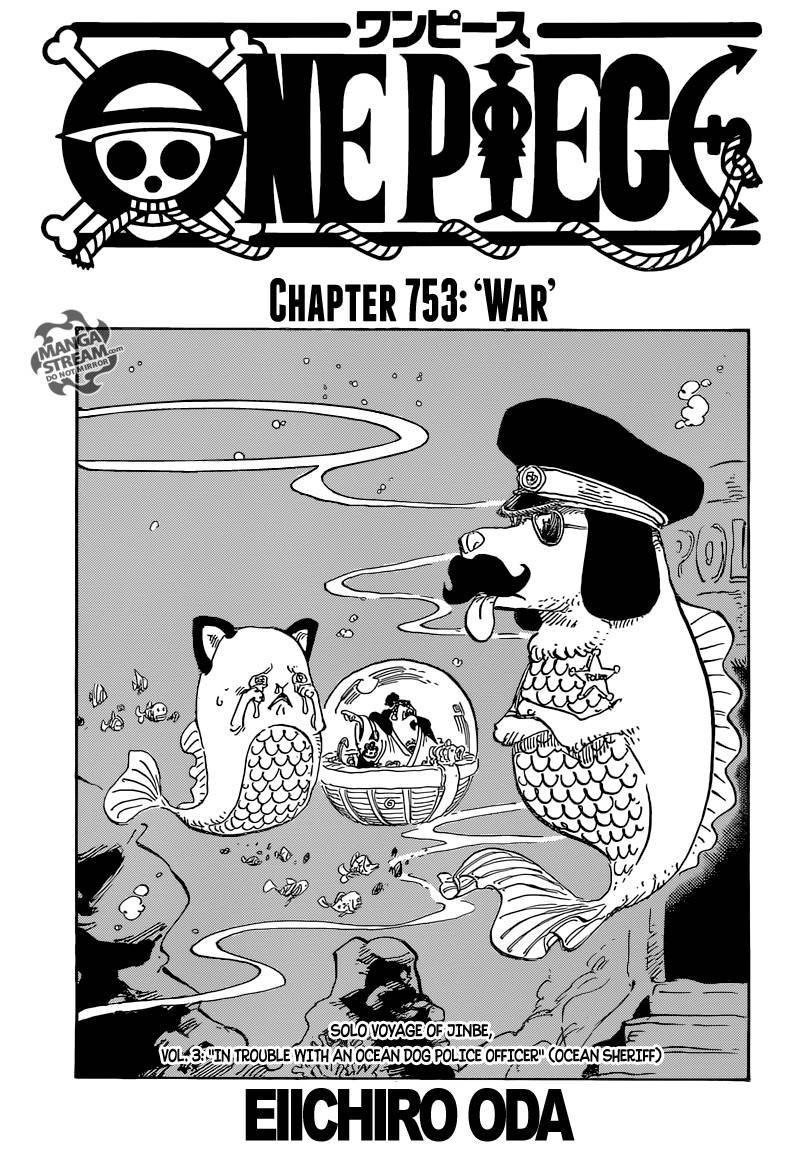 One Peice Chapter 753 Read One Piece Manga Online