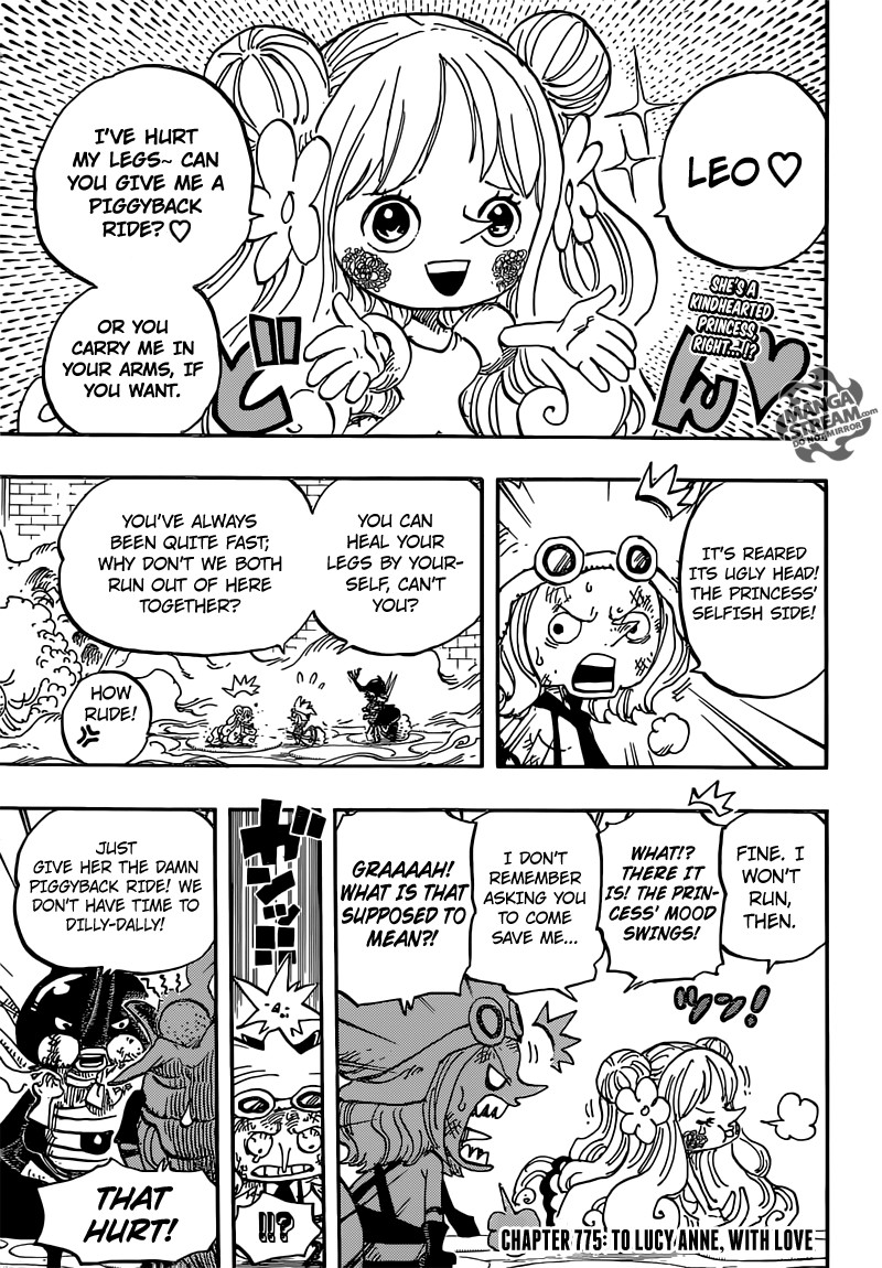 One Peice Chapter 775 Read One Piece Manga Online