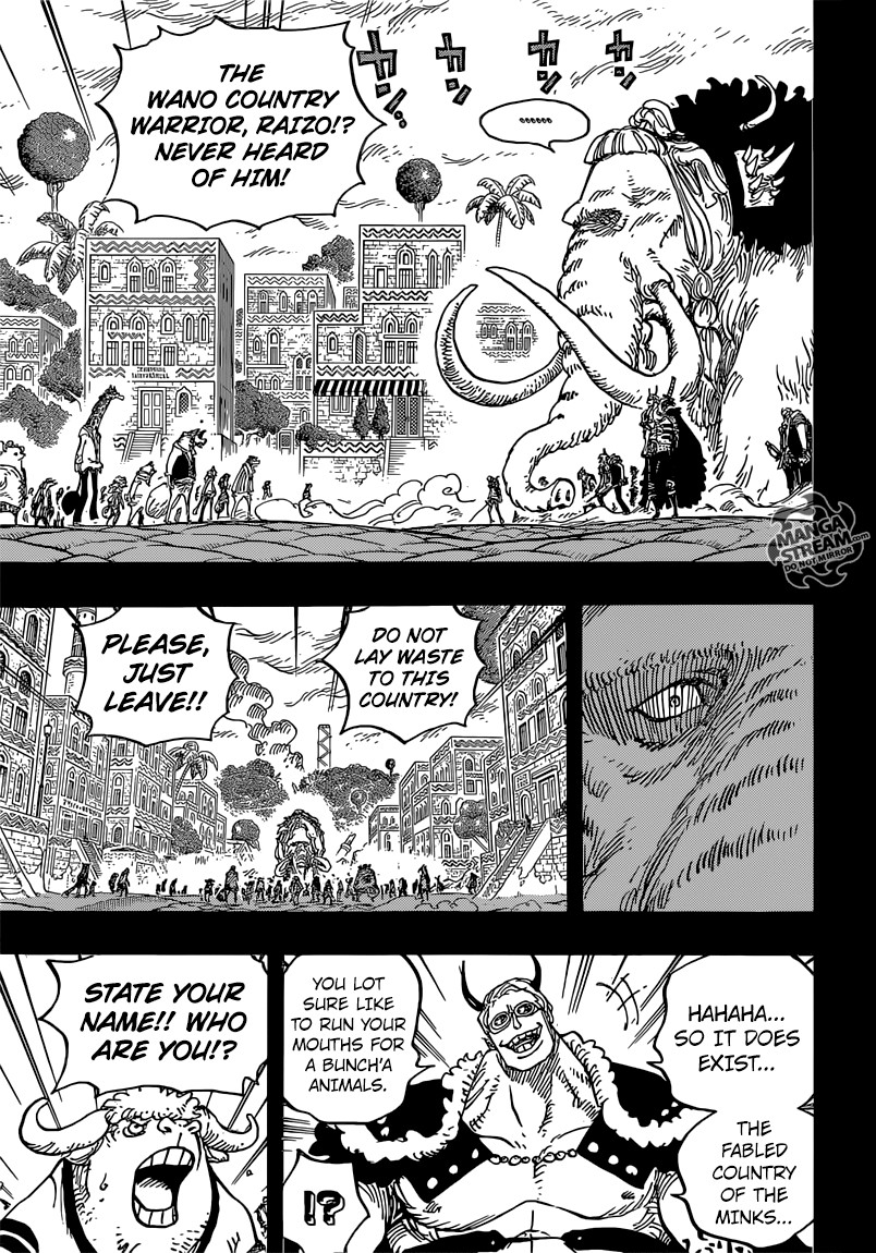 One Peice Chapter 808 Read One Piece Manga Online